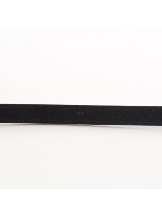 Chanel Belt Logo Plate Leather main image 7